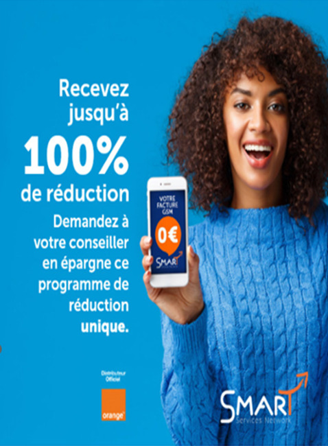 Programme de réduction Orange — Smart SN